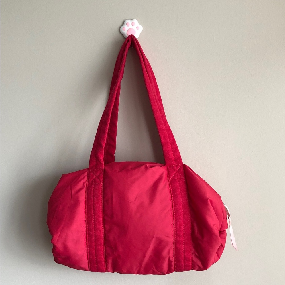 Repetto Raspberry Red Pink Super Puff Duffel Ballet Bag ๐ฉฐโฅ๏ธโฅ๏ธ๐๐๐๐โจโจ - Picture 2 of 9